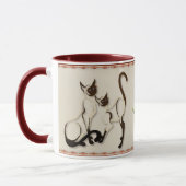 Twee Siamese Mokken (Links)