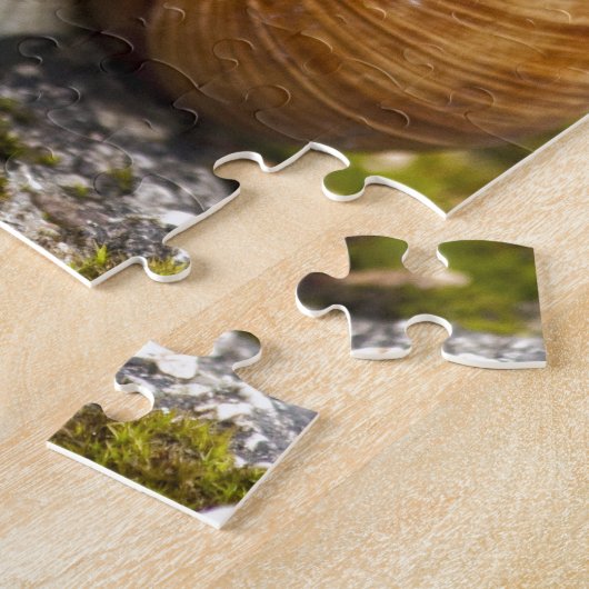 Twee slakken legpuzzel (Zijkant)