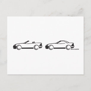 Twee SLK's Briefkaart