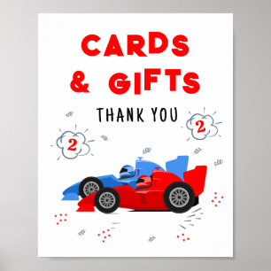 Twee snelle 2e verjaardag Kaarten en geschenken te Poster