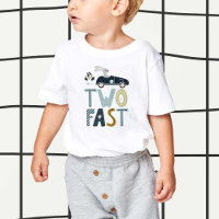Twee snelle 2e verjaardag Peuter T-shirt