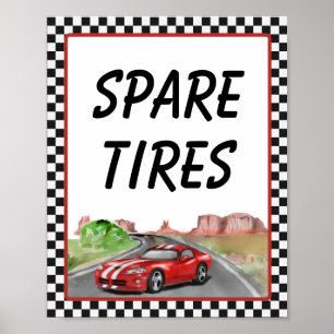 Twee snelle twee eigenaardige Posters van reserveb
