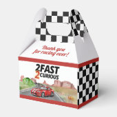 Twee snelle twee merkwaardige  fortuinbox bedankdoosjes (Achterkant)