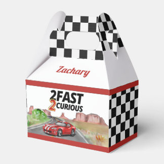 Twee snelle twee merkwaardige  fortuinbox bedankdoosjes