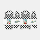 Twee snelle verjaardagsfeestjes bedankdoosjes (Uitgevouwen)