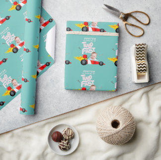 Twee snelle verjaardagsfeestjes cadeaupapier