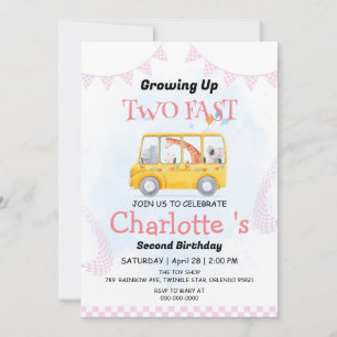 Twee snelle wilde oerwoud race auto 2e verjaardags kaart