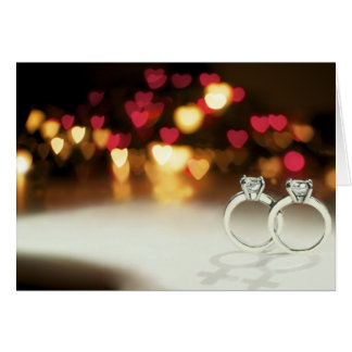 Twee Solitaire Ringen met Venus Shadows