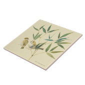 Twee Sparrows Tegeltje (Zijkant)