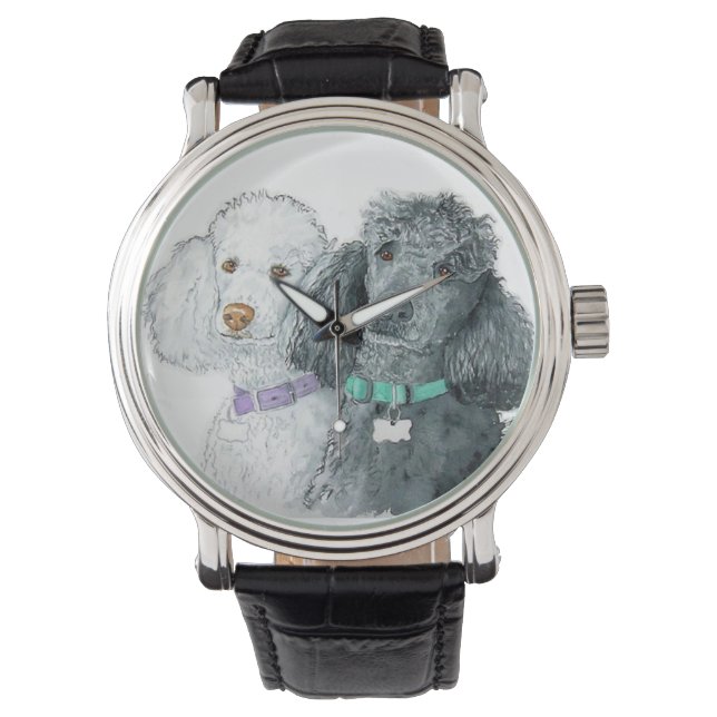 Twee specht horloge (Voorkant)