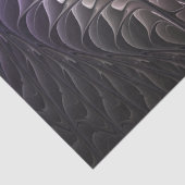 Twee spiralen Kleurrijke Moderne Abstracte Fractal Tissuepapier (Detail)