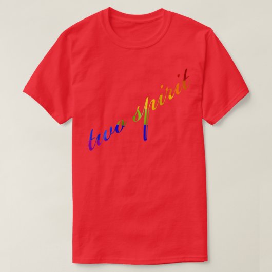 Twee spirieke Native American Design T-shirt (Design voorkant)