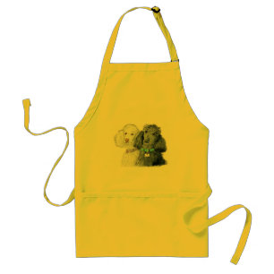 Twee spoodsen Apron Standaard Schort