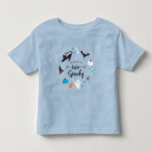 Twee spooky jongen verjaardagsfeestje kinder shirts