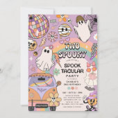 Twee Spooky Retro Fun Halloween 2e Verjaardagsfees Kaart (Voorkant)