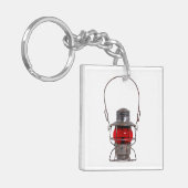 Twee spoorwegen sleutelhanger (Voorkant Links)