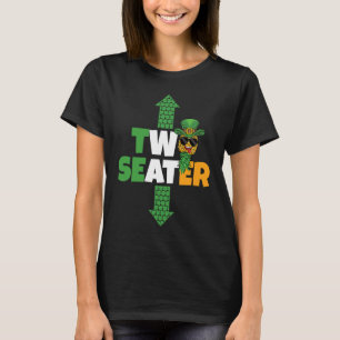 Twee steigers steekt dag ondersteboven ananas S T-shirt