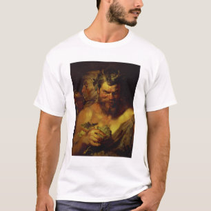 Twee sterren (olie op het paneel) t-shirt