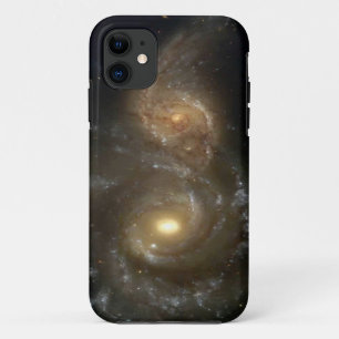 Twee sterrenstelsels die botsen op iPhone 5 Hoesje