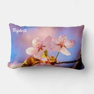 Twee Sunlit Sakura Blossom Kussen