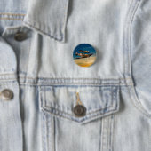 Twee supermarines ronde button 3,2 cm (In situ)