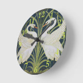 Twee -swanje ronde klok (Hoek)