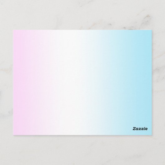 Twee Sweet cupcake regenboog zeemeermin 2e Verjaar Briefkaart (Achterkant)