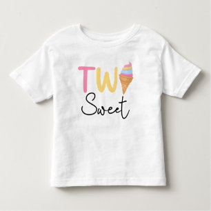 TWEE Sweet Ice Cream Summer Treat 2e verjaardag Kinder Shirts