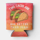 Twee taco's zijn beter dan Juan Blikjeskoeler (Voorkant)