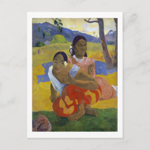 Twee Tahitiaanse vrouwen, Gauguin Briefkaart