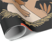 Twee talkkippen cadeaupapier (Rol Hoek)