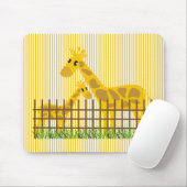 Twee (te) Schattigee Giraffes Muismatten (Met muis)