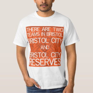 Twee teams in Bristol T-shirt