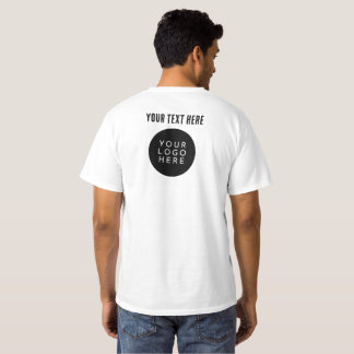 TWEE TEKENS | Aangepast personeel voor LOGO en TEK T-shirt