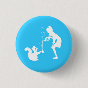 Twee thee. ronde button 3,2 cm