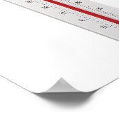 Twee thermometers Poster (Hoek)