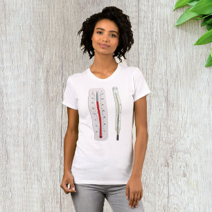 Twee Thermometers Vrouwen T-shirt