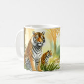 Twee tigers koffiemok (Voorkant links)