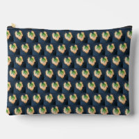 Twee Tone Leaf Patroon Print Cut Naaizak