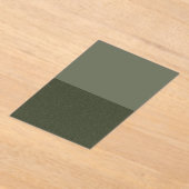 Twee-Tone Moss Green Acryl Uitnodigen - Acryl Uitnodigingen (Laagn)