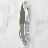 Twee-Tone Moss Groene Kurkentrekker -  (Achterkant)