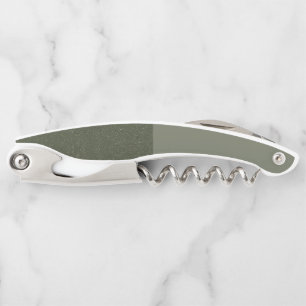 Twee-Tone Moss Groene Kurkentrekker -