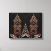 Twee torens van Rofey Canvas Afdruk (Voorkant)