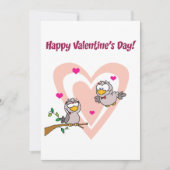 Twee Tortelduifjes Kaart (Voorkant)