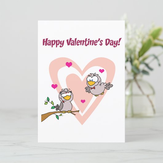 Twee Tortelduifjes Kaart