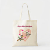 Twee Tortelduifjes Tote Bag (Voorkant)