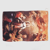 Twee trends golfhanddoek (Horizontaal)