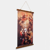 Twee trends hangend wandkleed (Gebogen)