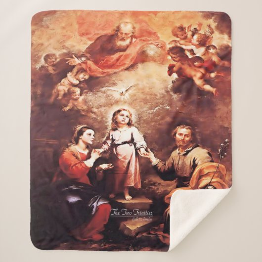 Twee trends sherpa deken (Voorkant)