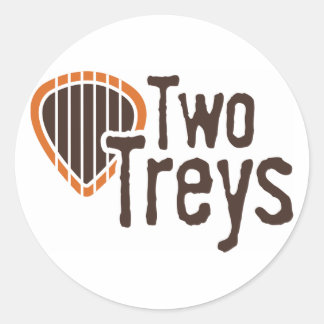 Twee Treys Circle Sticker